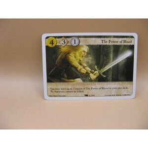 2008 A Game of Thrones Trading Card Game #194 The Power of Blood